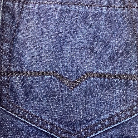 Preloved Hugo Boss Handcrafted jeans. Dark wash with button fly. - Picture 7 of 16